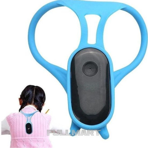 Умный корректор осанки с вибрацией Posture training device USB Черный